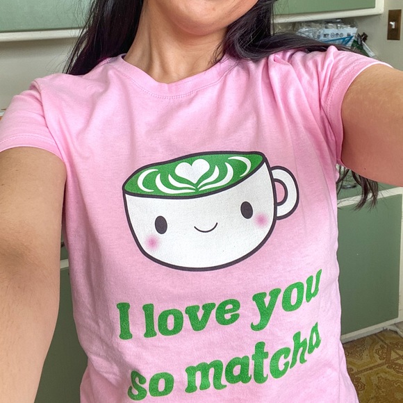💕I Love You So Matcha 🍵 Kawaii Tee💕 - Picture 6 of 17